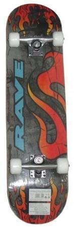 Wooden skateboard Rave Abec1 05-S3